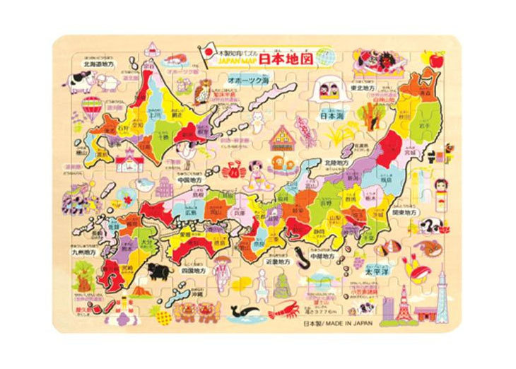 木製パズル 日本地図 3453 Murauchi Co Jp 通販 Paypayモール