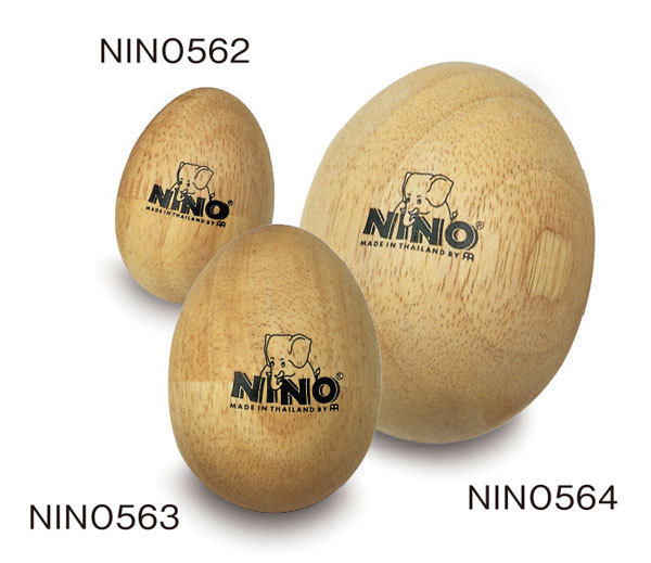 NINO ニノ NINO562 NINO ウッドエッグシェイカー(小) パーカッション、打楽器