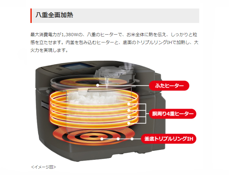 限定SALE定番 MITSUBISHI/三菱 NJ-VWC10-W(月白) 本炭釜 IHジャー炊飯