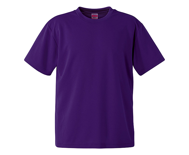 United Athle ユナイテッドアスレ  4.1オンス ドライアスレチック Tシャツ 140サイズ (ディープパープル) 590002C-235