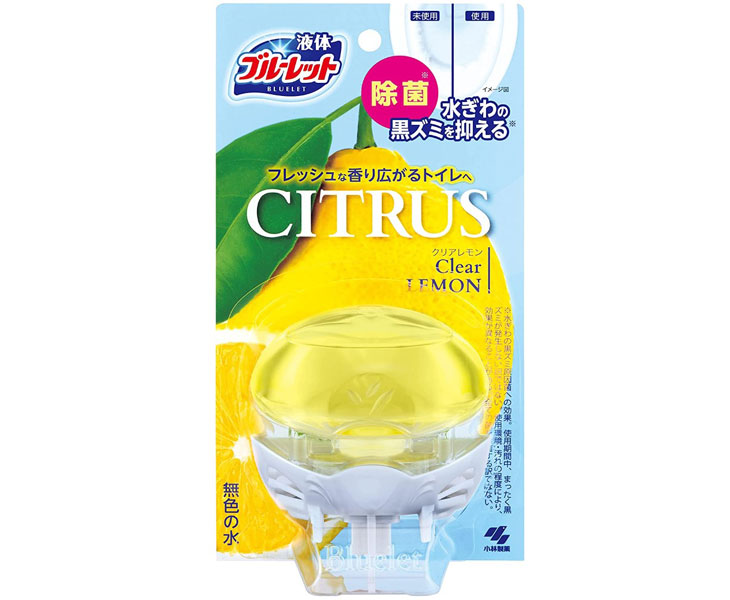 最安最安小林製薬株式会社 液体ブルーレット 除菌 CITRUS シトラス クリアレモンの香り 本体 70mL トイレ洗剤 