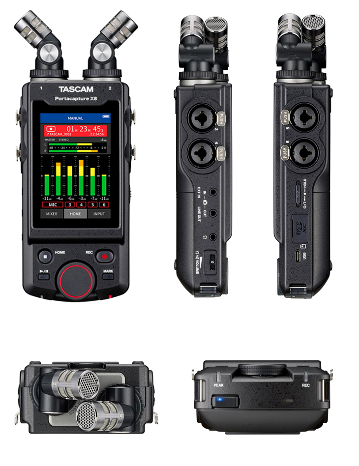 TASCAM タスカム 【納期3月下旬以降】Portacapture X8 8トラック