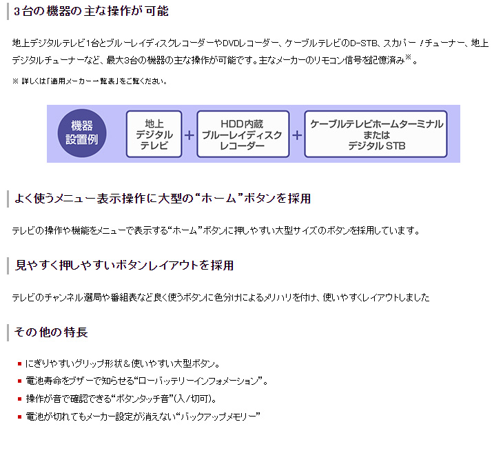 JVCケンウッド(ビクター) リモートコントローラー(ホワイト) RM-A633-W
