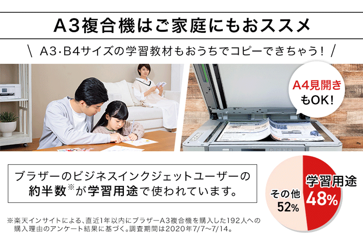 brother ブラザー A3インクジェット複合機 PRIVIO プリビオ (FAX ADF 2