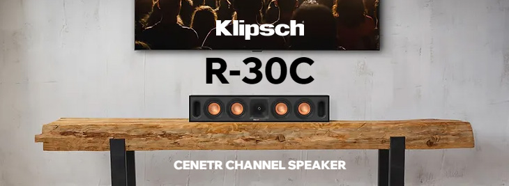 Klipsch クリプシュ 納期6月下旬以降 R-30C センタースピーカー（1台