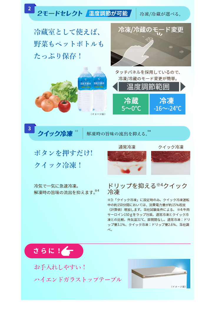 AQUA アクア 【まごころ配送】【標準配送設置無料！】AQF-GF27CN-W