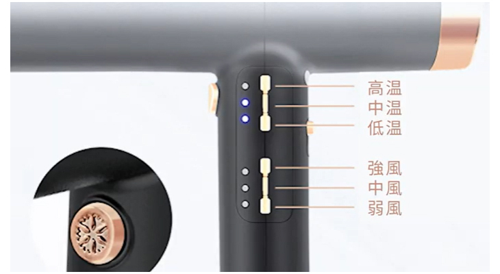 FUJISHO 富士商 F21219(PL)Salofix Beautyヘアドライヤー＆カーラー