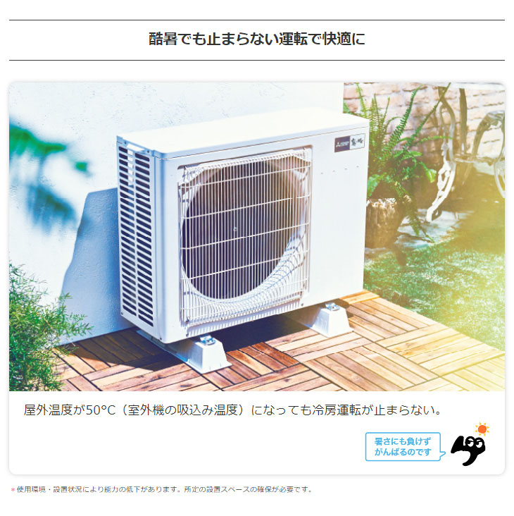 MITSUBISHI 三菱  29畳 MSZ-FZ9022S(W) ルームエアコン霧ヶ峰　FZシリーズ　ピュアホワイト