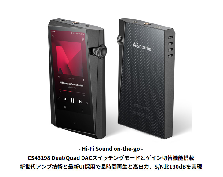 Astell&Kern IRV-AK-SR35 A&norma SR35 Charcoal Gray