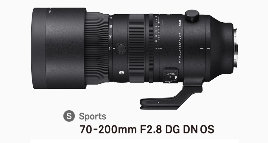 SIGMA シグマ 【受注後、納期約2週間かかります】70-200mm F2.8 DG DN