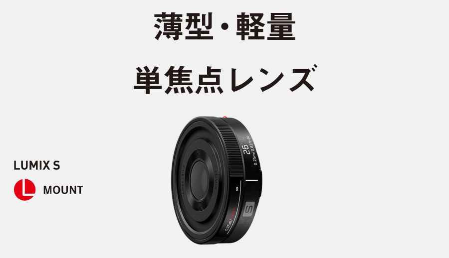 Panasonic（パナソニック） S-R26 Lマウントシステム用交換レンズ