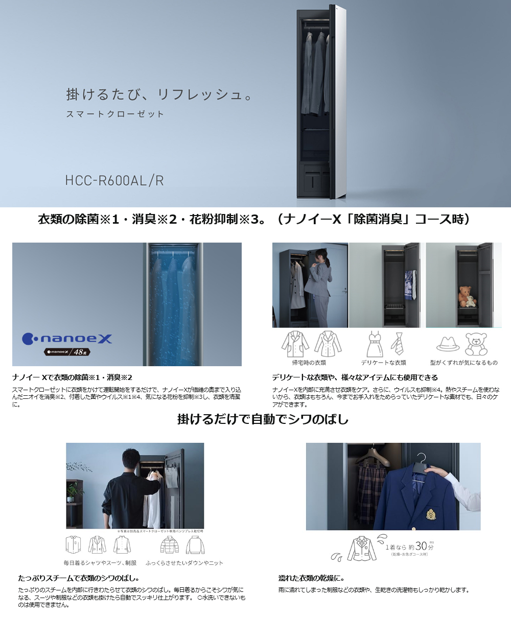 Panasonic（パナソニック） 【Aエリア限定配送】HCC-R600AR(右開き