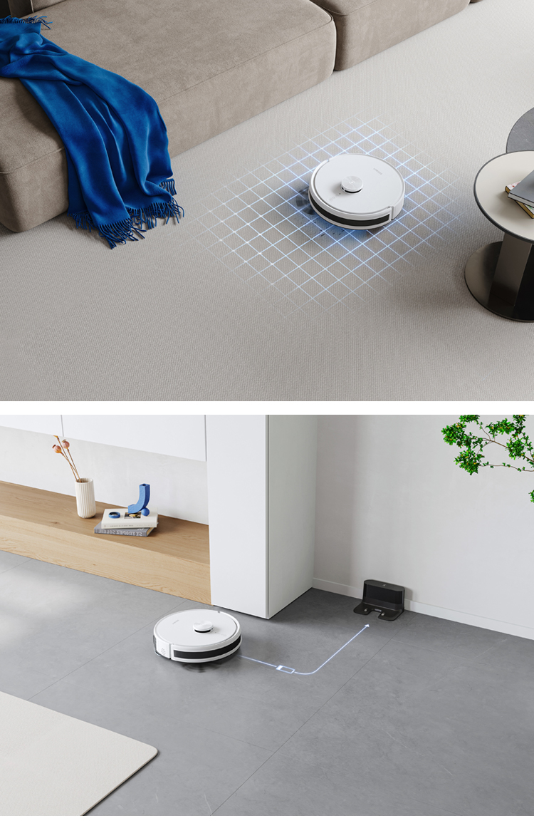 エコバックスジャパン □ロボット掃除機 DEEBOT Y1 PRO 充電台：黒