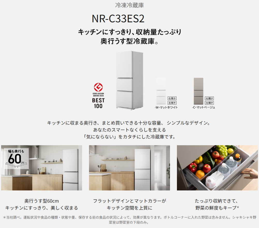 Panasonic パナソニック 【Aエリア限定配送】【標準配送設置無料】NR
