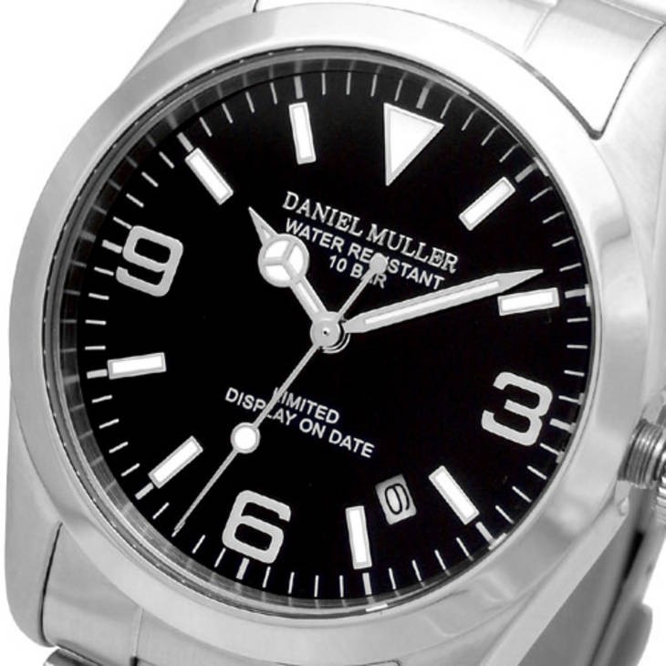 なモードブ Daniel Dm 35bk Murauchi Co Jp 通販 Paypayモール Muller Daniel Muller メンズクォーツ腕時計 りばめまし