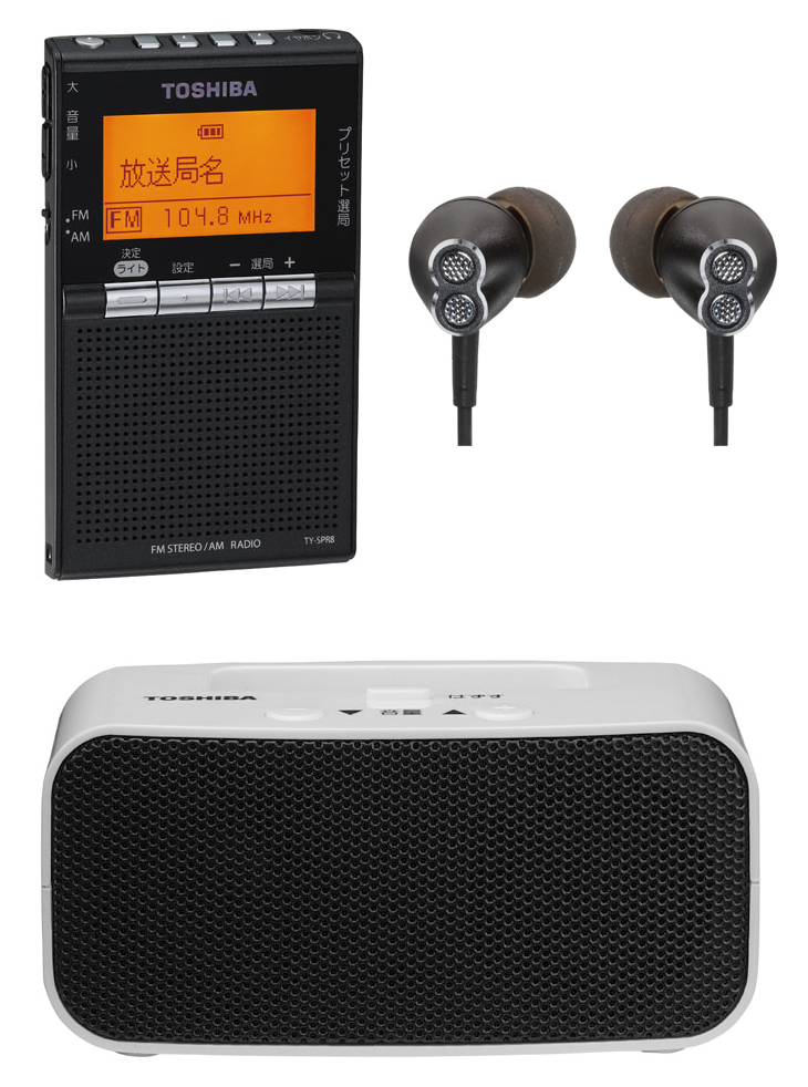 TOSHIBA（東芝） TY-SPR8-KM（ガンメタリック） FM/AM充電ラジオ
