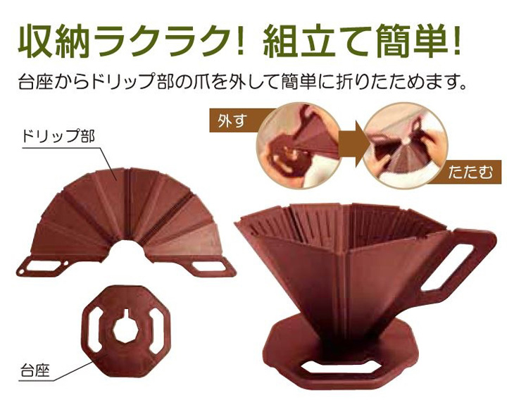 KAWASAKI 川崎合成樹脂 コーヒードリッパー CF-001 : NEXT! - 通販