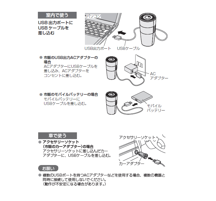 【ほぼ未使用品】Panasonic F-GMU01-K ブラック 空気清浄機 たのめーる】パナソニック ナノイー発生機 ブラック F-GMU01-K 1