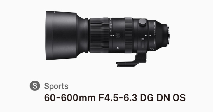 SIGMA シグマ 【納期未定】60-600mm F4.5-6.3 DG DN OS Sports ソニー