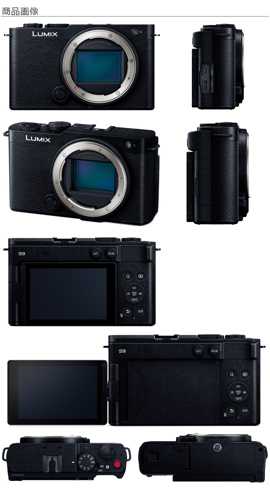 Panasonic（パナソニック） DC-S9-K（ジェットブラック） LUMIX S9