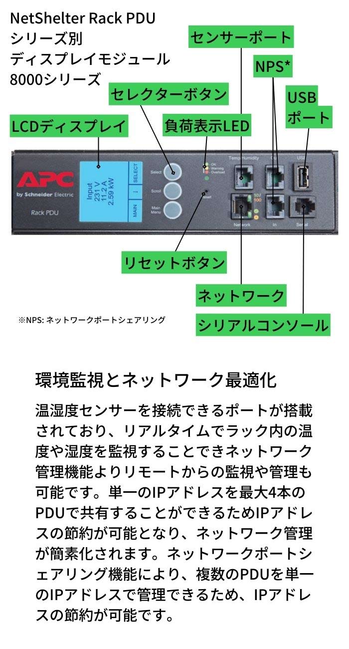 シュナイダーエレクトリック（APC） キャンセル不可商品 Rack PDU 2G