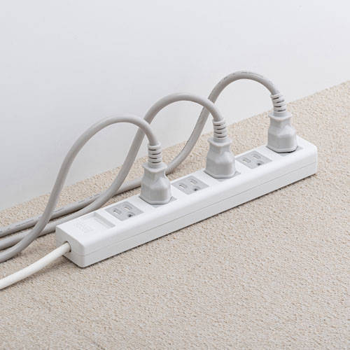 サンワサプライ 【5個セット】 シャッタータップ TAP-SH3650MG3PX5