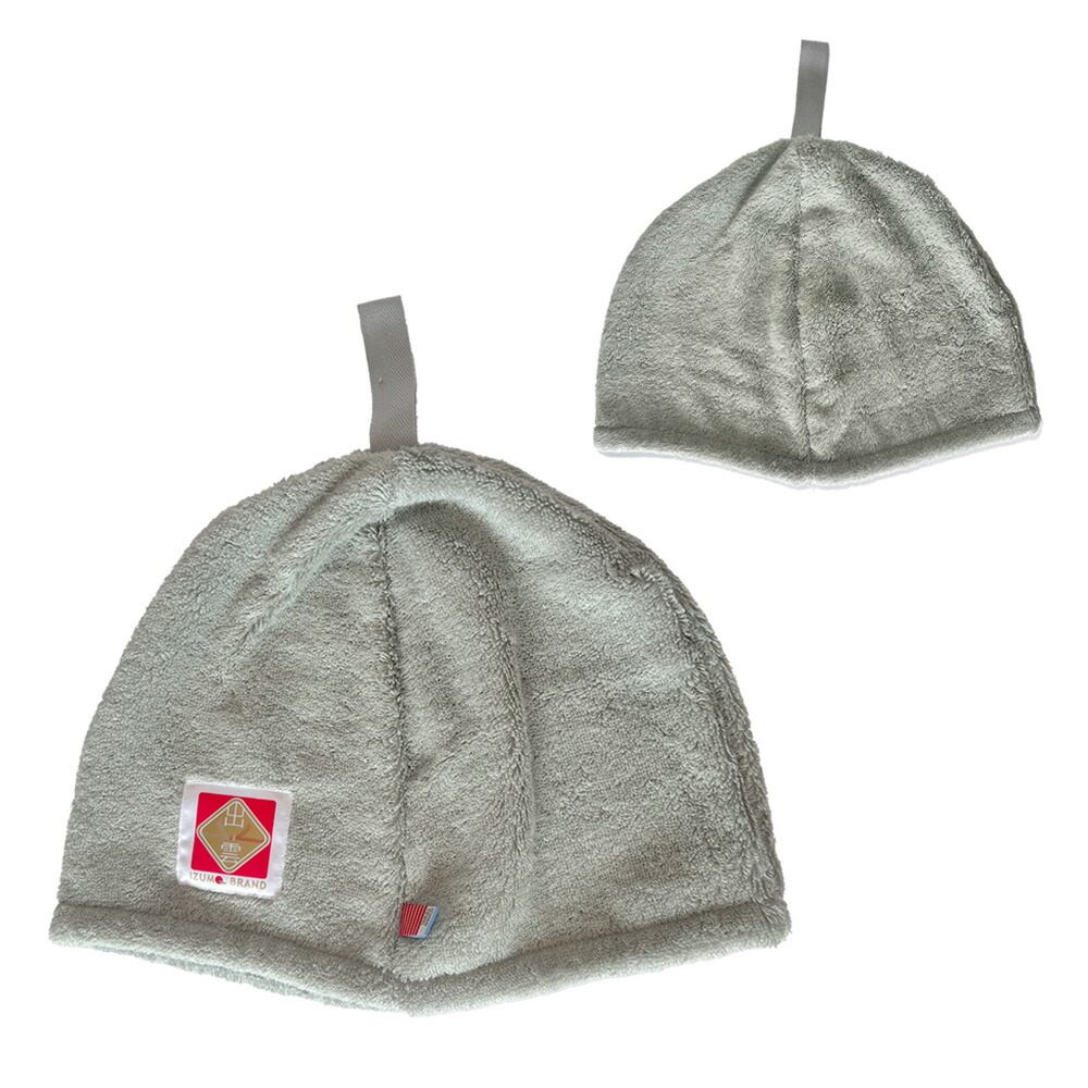 出雲タオルで作った サウナハット 日本製 のぼせ 髪の傷み防止 頭皮や