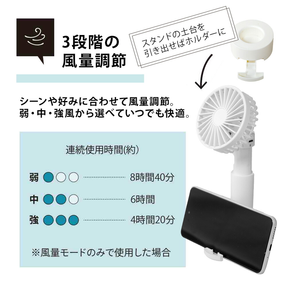 個数:3セット首掛け扇風機 携帯 ポータブル 扇風機 USB充電式 3段階 携帯扇風機 首かけ 首掛け USB充電式 肩掛け 肩かけ 風量3段階