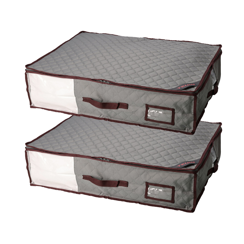 TEIJIN帝人の高機能収納袋　カラッと収納ケースプレミアム×2セット〈未使用〉 TEIJIN（テイジン） 【小サイズ】TEIJIN 乾っとデオケース プレミアム