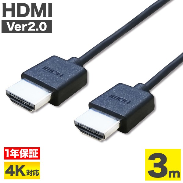 HDMIケーブル Ver2.0 1.5m