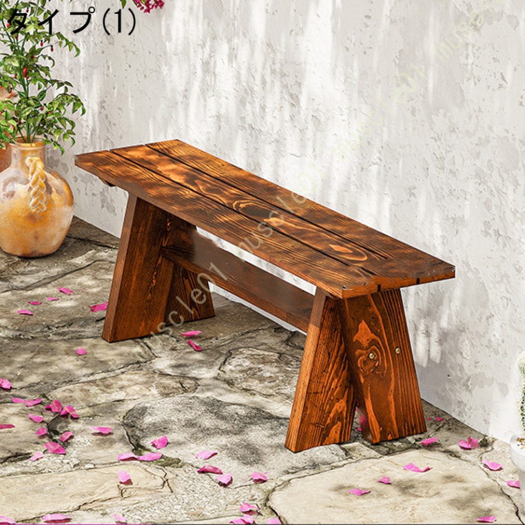 ビンテージ サイドテーブル フラワースタンド 花台 スツール 剥離