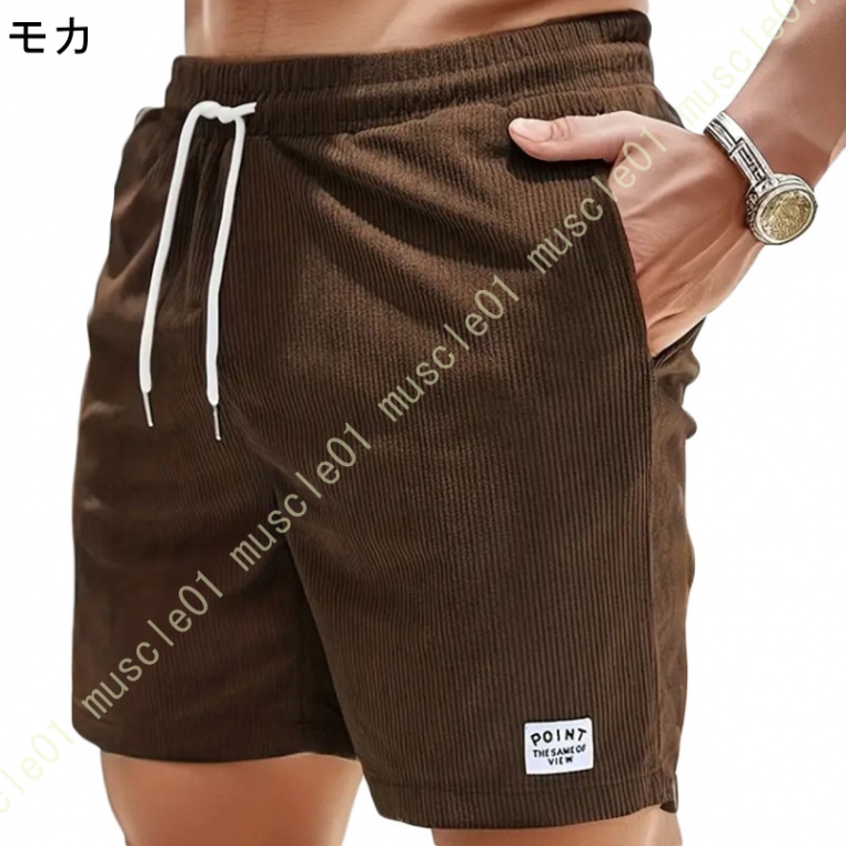美品　BURBERRY GOLF コーデュロイ　ハーフパンツ　大きいサイズ 速乾☆BURBERRYハーフパンツ5分人気ランキング高級バーバリー