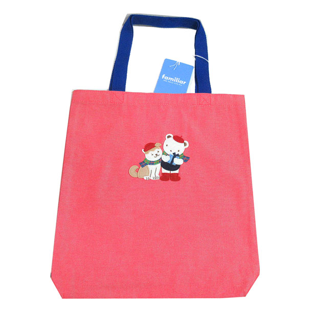 ファミリア【新品未使用】トートバッグ(大) ファミリア（Familiar） ≪ 新品 ≫familiar 渋谷ヒカリエ 限定 ハチ公