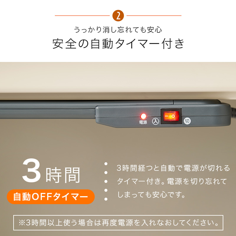 10点セットでお得 デスクヒーター パネルヒーター 足元あったか