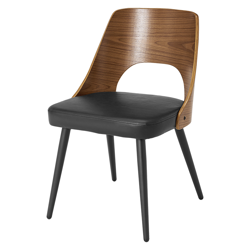 木製　無垢　チェア 2脚セット HAGiHARA（萩原） チェア 同色2脚セット 天然木突板ダイニングチェア