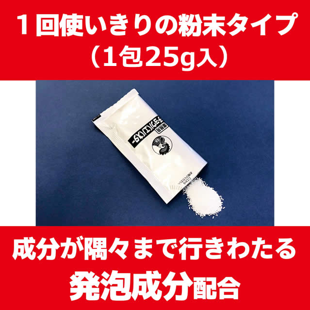 金鳥 業務用チョウバエバスター 25g×10包入 チョウバエ駆除 殺虫 + 排水口の除菌 洗浄 防臭 小バエ発生源対策 あすつく 粉末タイプ キンチョー｜mushi-taijistore｜04