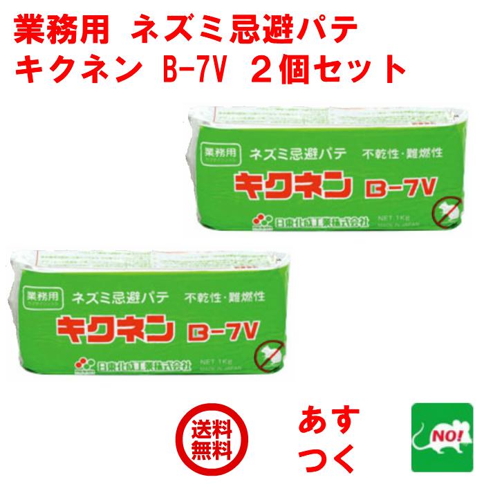 ねずみ駆除 業務用 ネズミ忌避パテ キクネン B-7V 1kg 日東化成