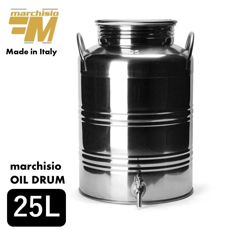 マルキジオ オイルドラム [25L] marchisio Oil Drum 蛇口付き 