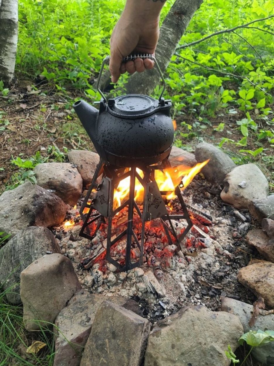 ソマビト デバイスワークス 焚き火 スタンド ハイタイプ