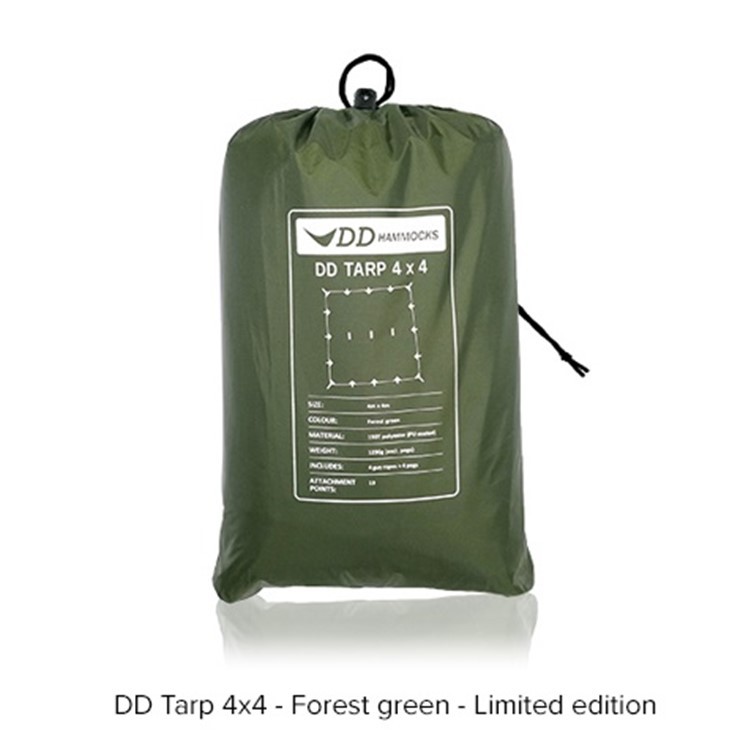 タープ DDタープ DD Tarp 4x4 - Forest green (Limited Edition) フォレストグリーン DDハンモック :dd -tarp-4x4-fg:キャンプ専門店MusicOutdoor lab - 通販 - Yahoo!ショッピング