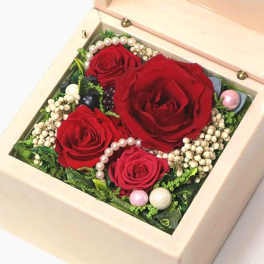 プリザーブドフラワー　オルゴール♪　AKB48　ヘビーローテーション＊ プリザーブドフラワー オルゴール♪ AKB48 ヘビーローテーション