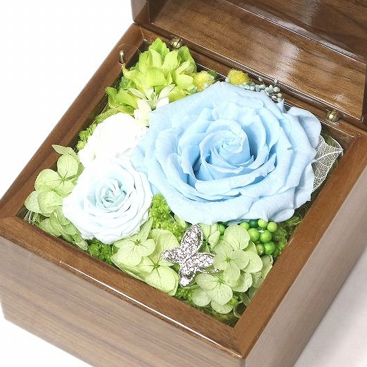 オルゴール プレゼント 好きな曲を選べる サプライズBOX(L) ダーク