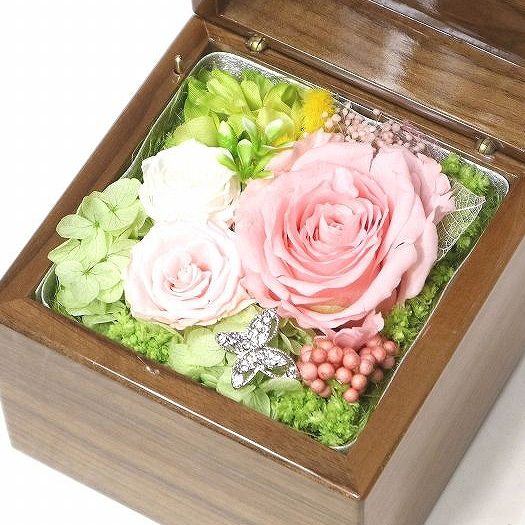 オルゴール プレゼント 好きな曲を選べる サプライズBOX(L) ダーク