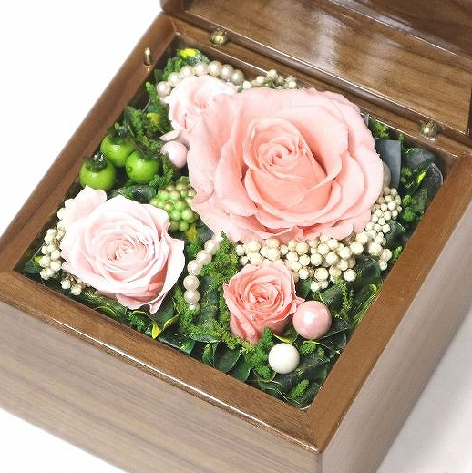 オルゴール プレゼント 好きな曲を選べる サプライズBOX(L) ダーク