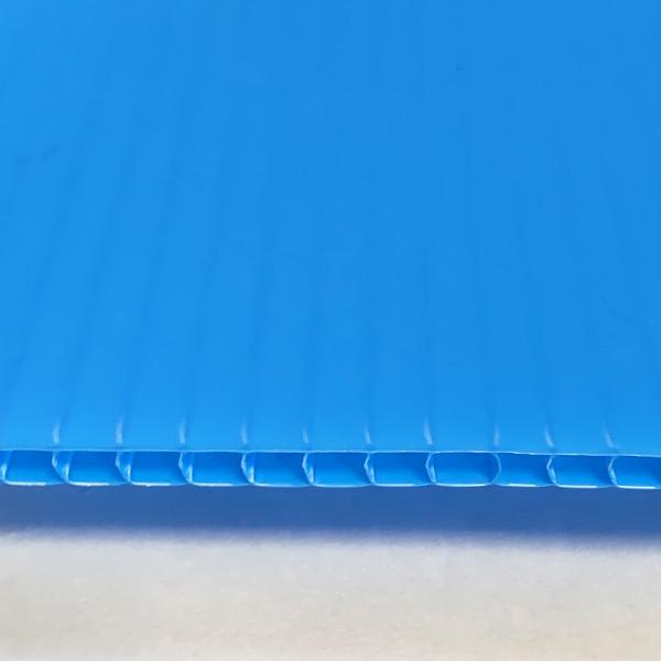 60枚　5mm厚　目付800g　ダンプラ　半透明　ダンプレート　ブルー　窓　結露対策　断熱　宇部　プラベニヤ　DIY　ナチュラル　文化祭　台風対策