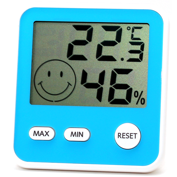 温度湿度計 デジタル かわいい おうちルームデジタルミディ 温湿度計 おしゃれ 冷蔵庫に付けられる｜must-shop｜05