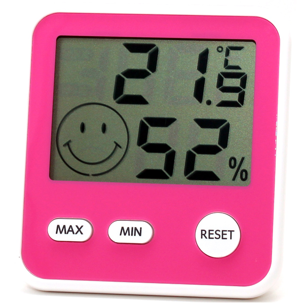 温度湿度計 デジタル かわいい おうちルームデジタルミディ 温湿度計 おしゃれ 冷蔵庫に付けられる｜must-shop｜04
