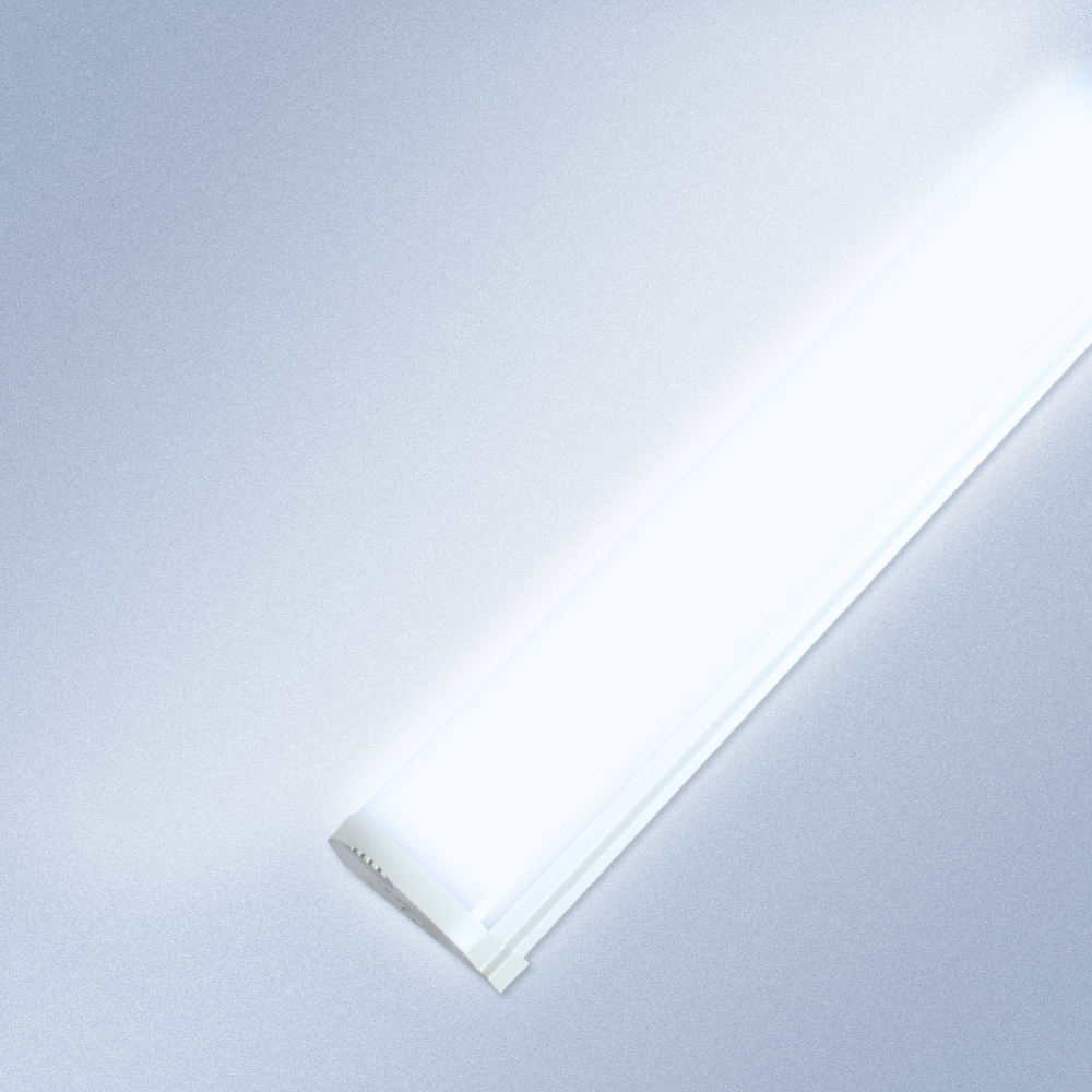 【4台セット】40W形LED 器具一体型 ベースライト led照明器具 省エネ 50w 120cm ...