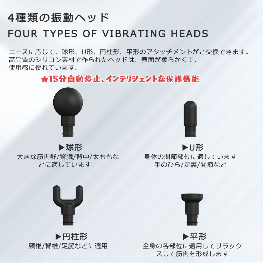 マッサージガン 筋膜リリース マッサージ機 誕生日 お祝い コンパクト