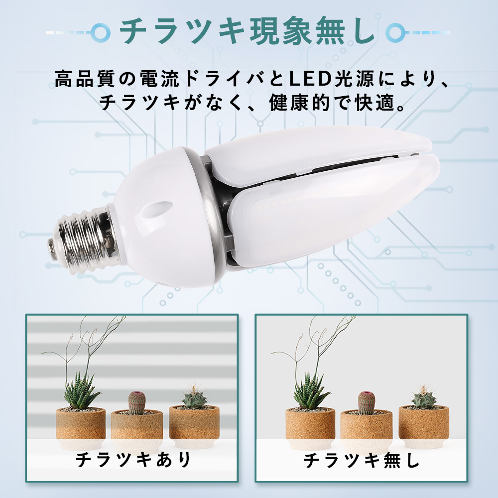 30個セット LEDコーンライト 水銀灯代替 コーン型 E39 60w 600w水銀灯相当 12000lm IP65防湿 防雨 HF400X水銀灯代替用 節電 街路灯 防犯灯 コーン型 LEDランプの画像